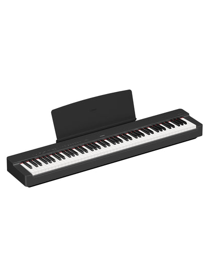 Yamaha P-225 88-Key Weighted Action Portable Digital Piano with Power Supply