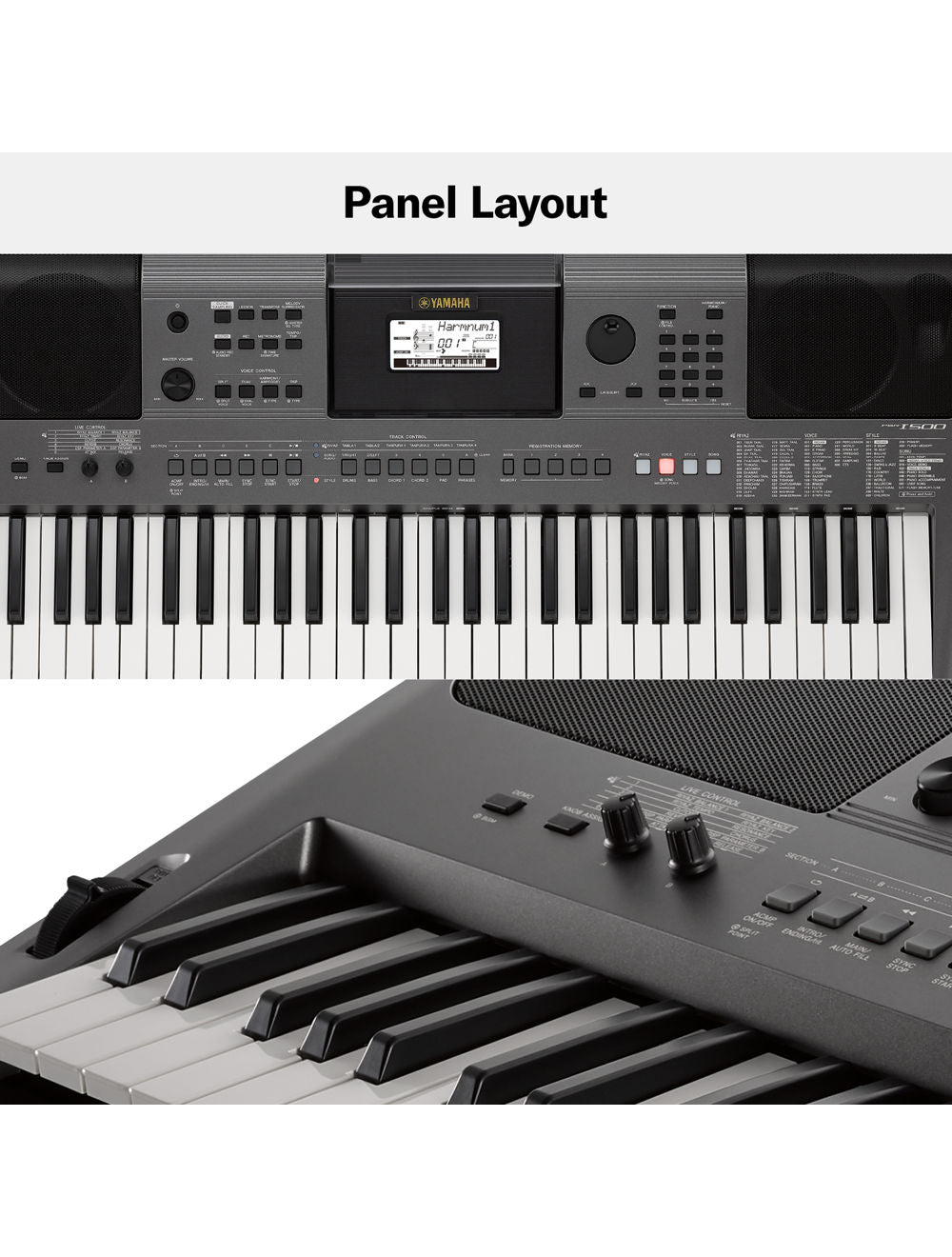 Yamaha PSR-I500 Portable Keyboard 61 Keys